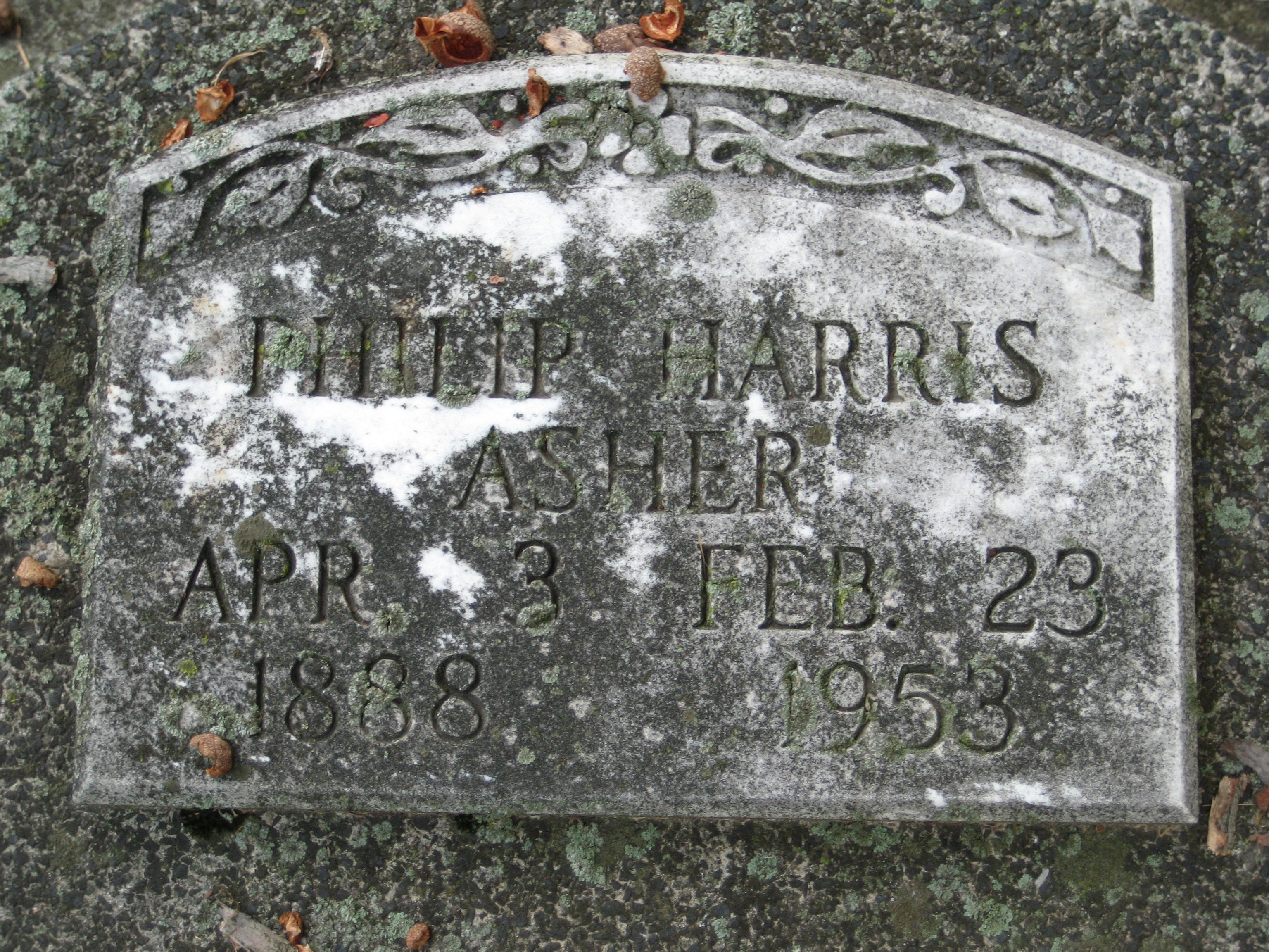 Asher, Phillip Harris 