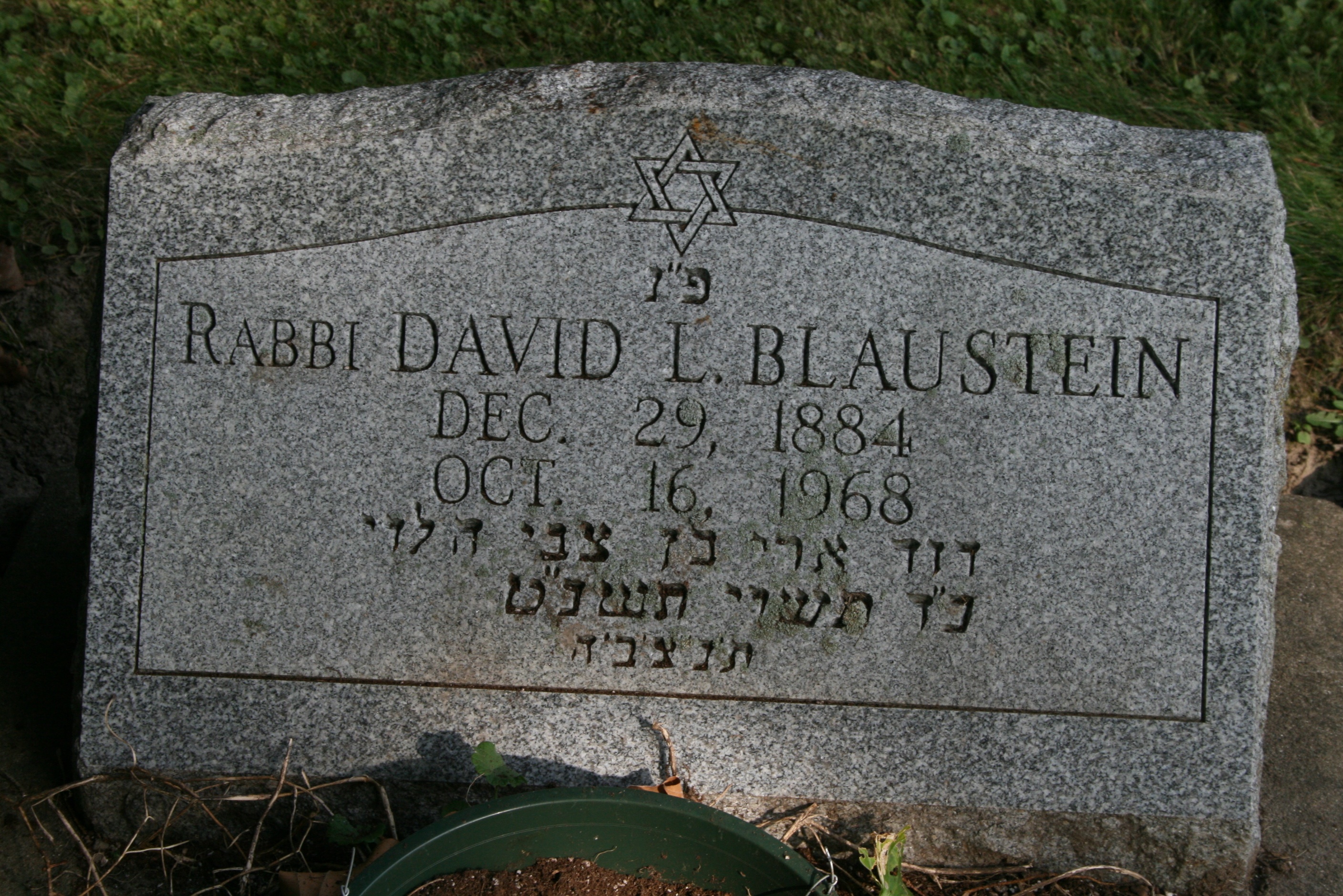 Blaustein, David L.