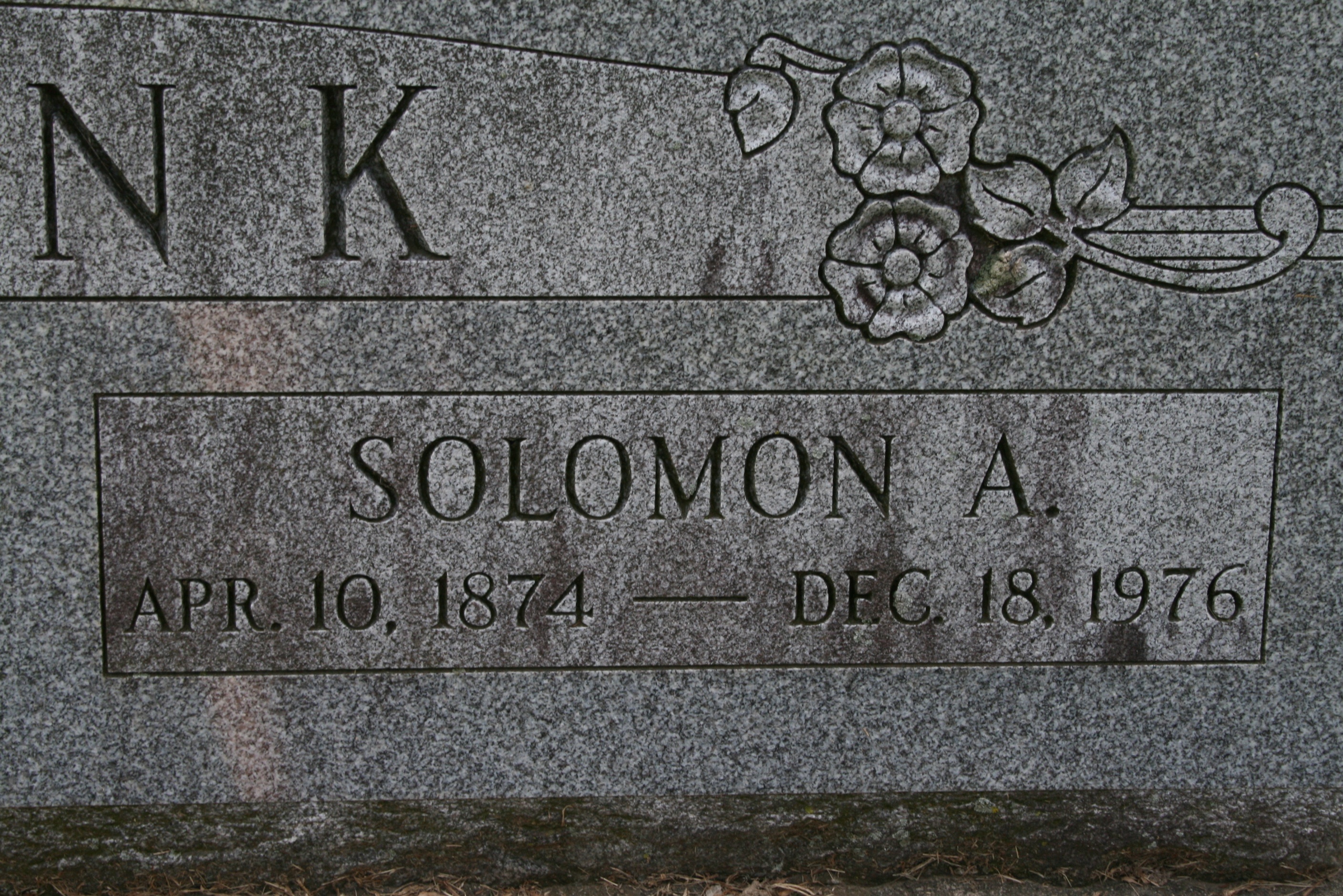 Fink, Solomon A.