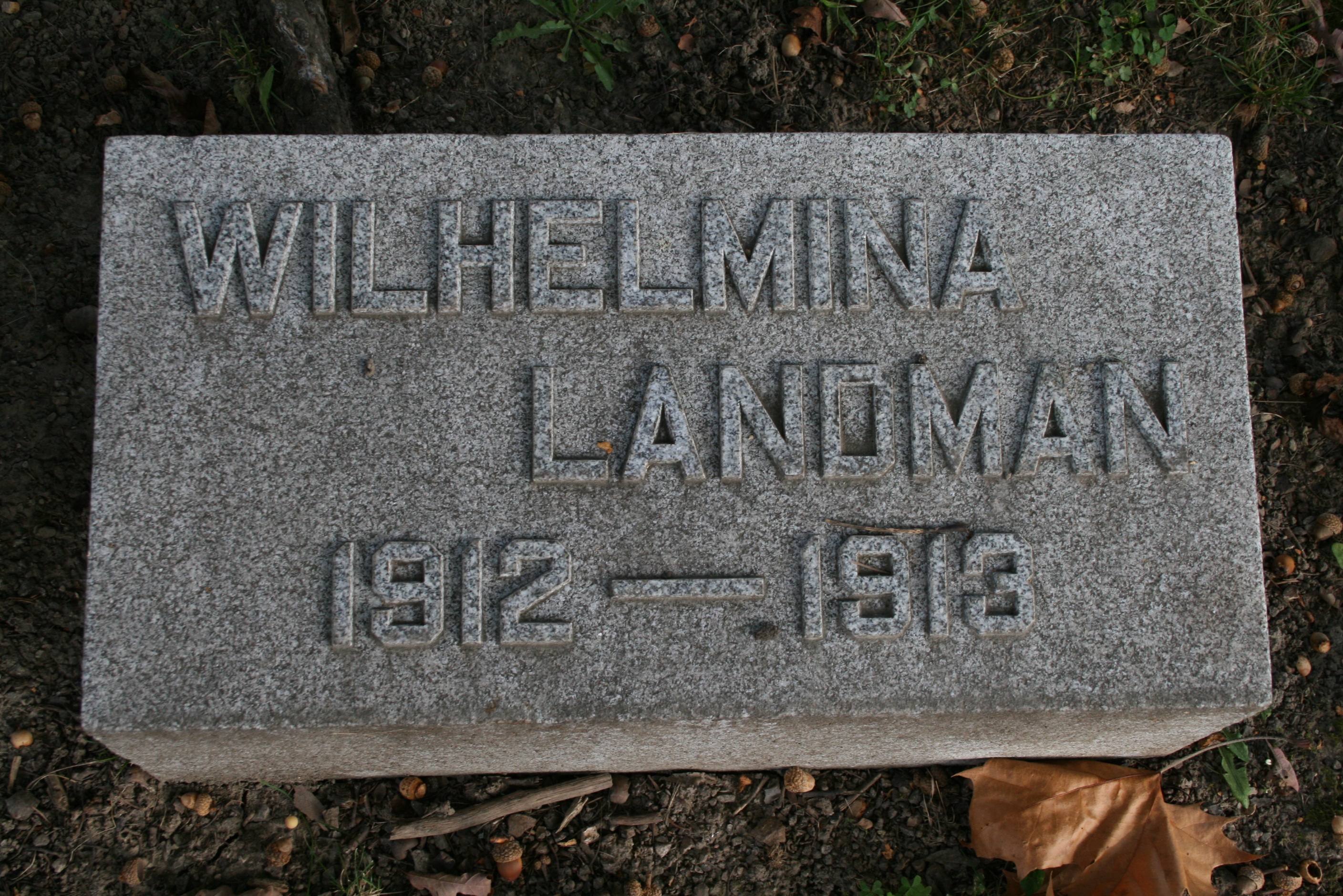 Landman, Wilhelmina