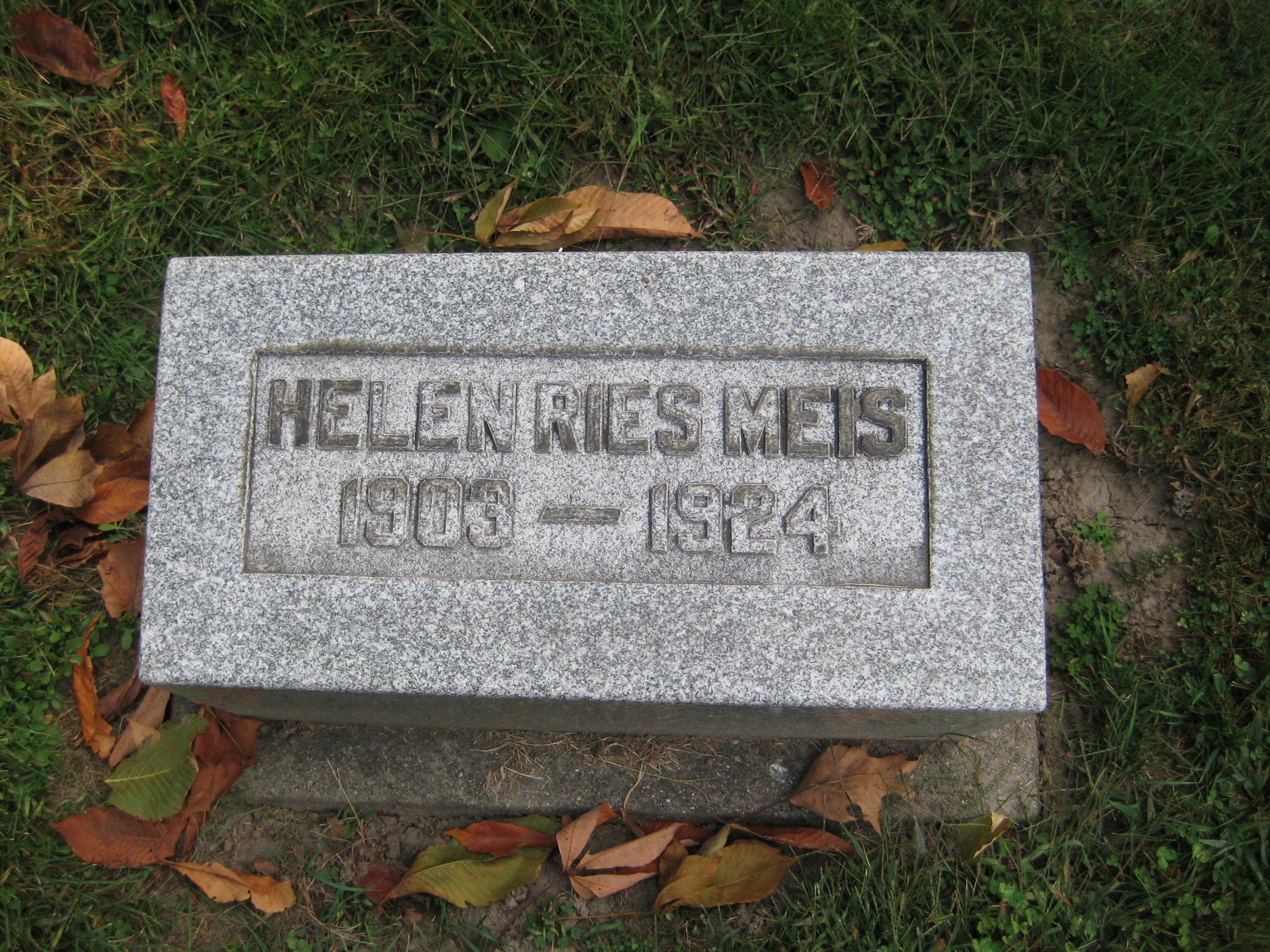 Meis, Helen Ries