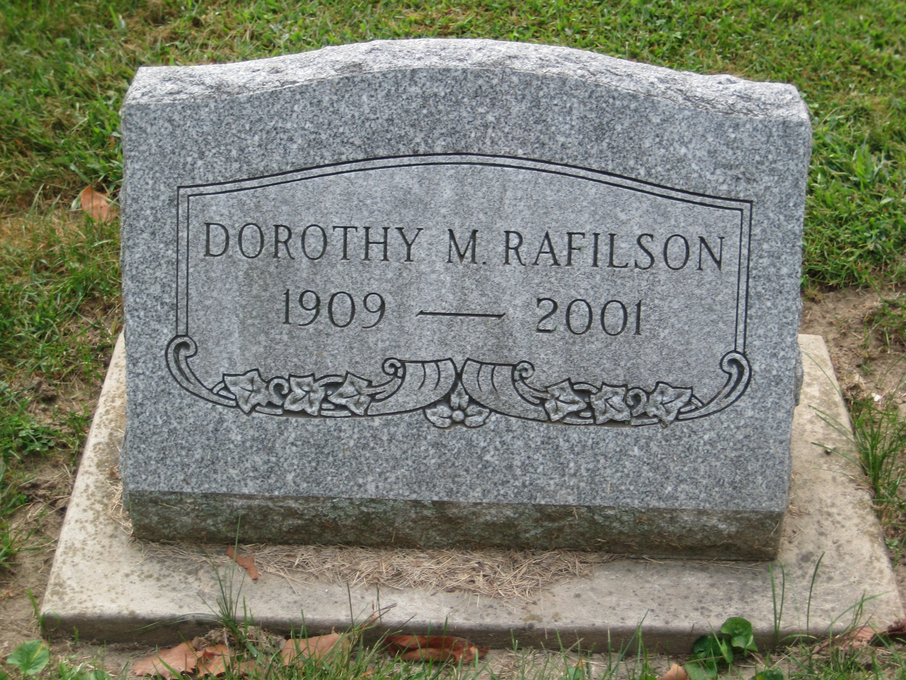 Rafilson, Dorothy May