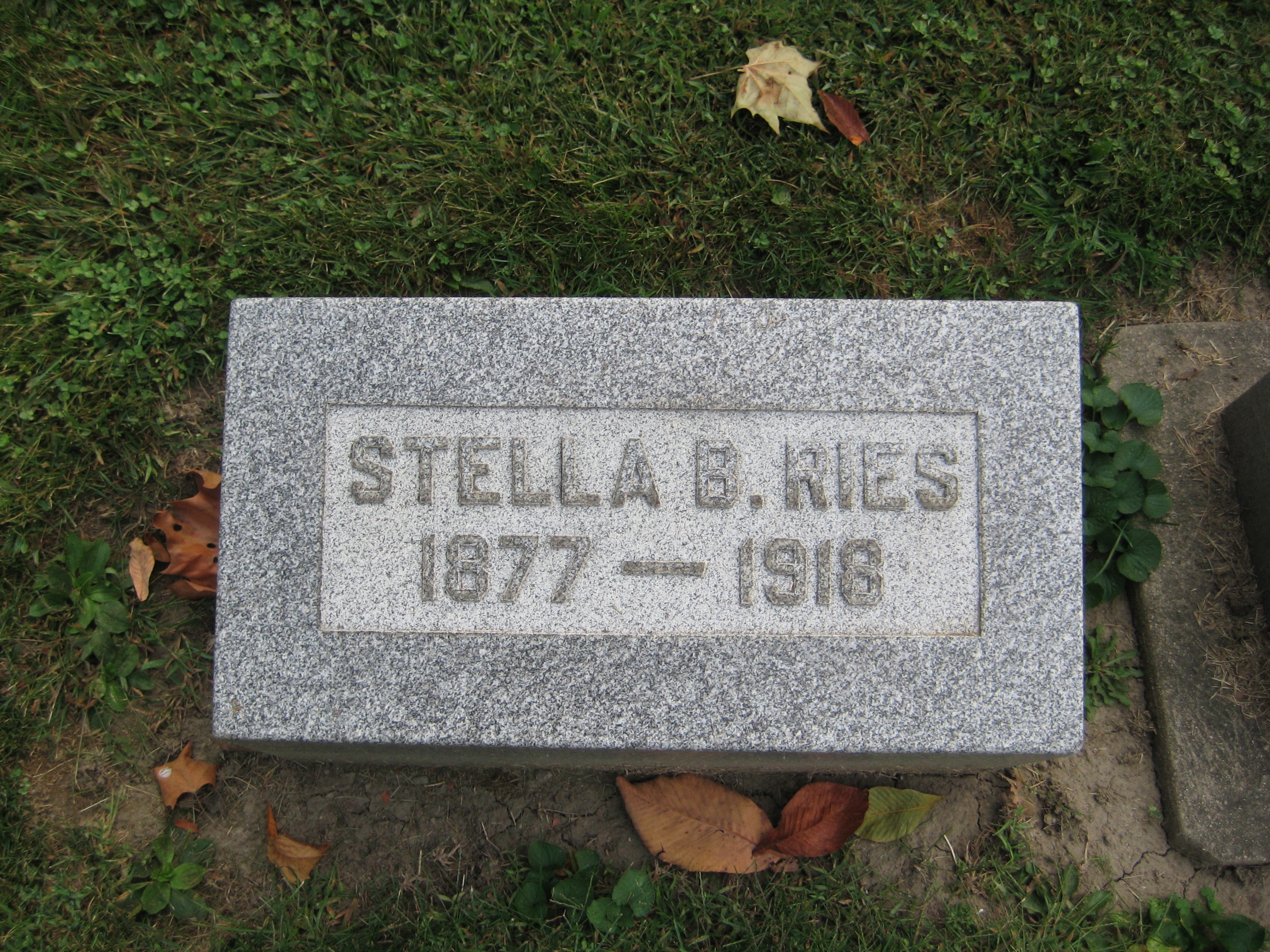 Ries, Stella B.