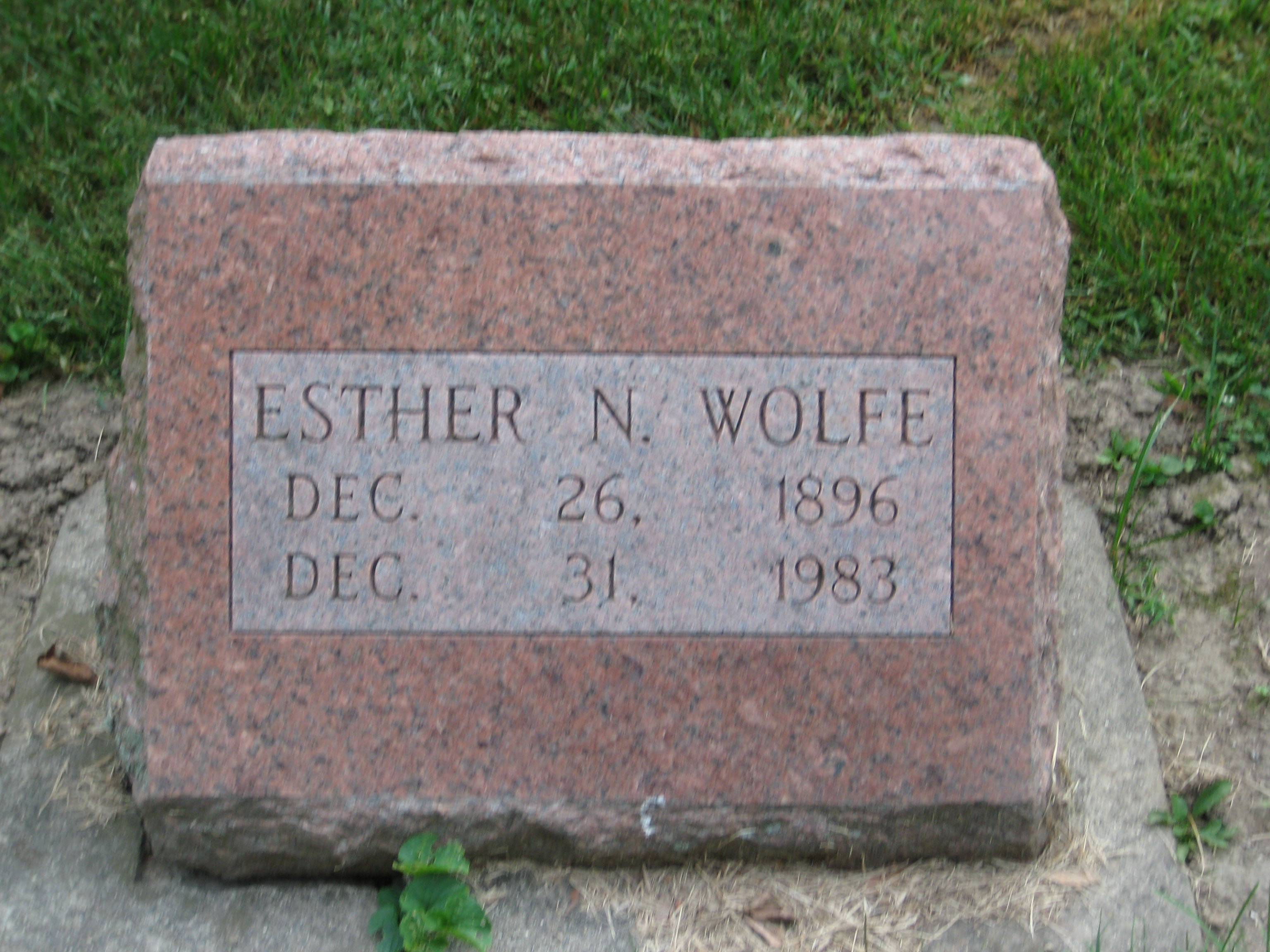 Wolfe, Esther