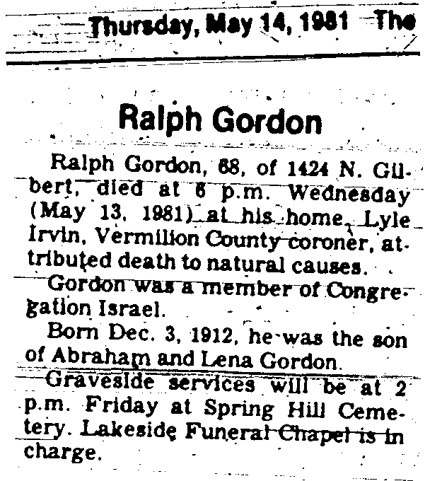 Gordon, Ralph