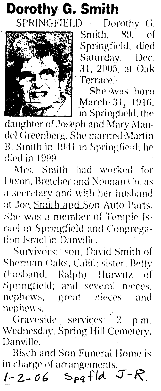 Smith, Dorothy G.