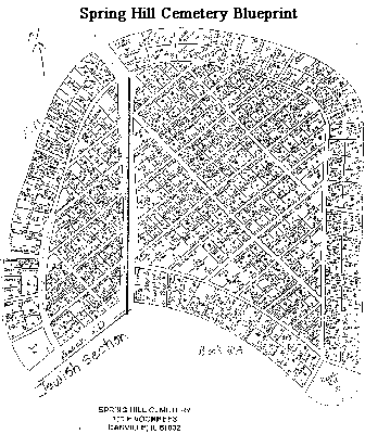 SpringHillCemetery BluePrint